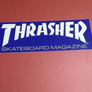 Thrashed Skateboard Magazine Decal